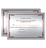 RSVP Cards Wedding