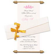 Baby Shower Scroll Invitations, Scroll Invitations with box, Scroll Invitations, Scroll Invitations USA